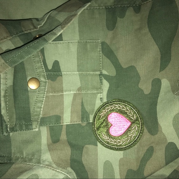 Justice Camouflage Jacket NWT - Picture 7 of 8